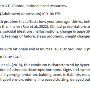 Ariel Marsh iHuman Case Study (17 y/o with fatigue)